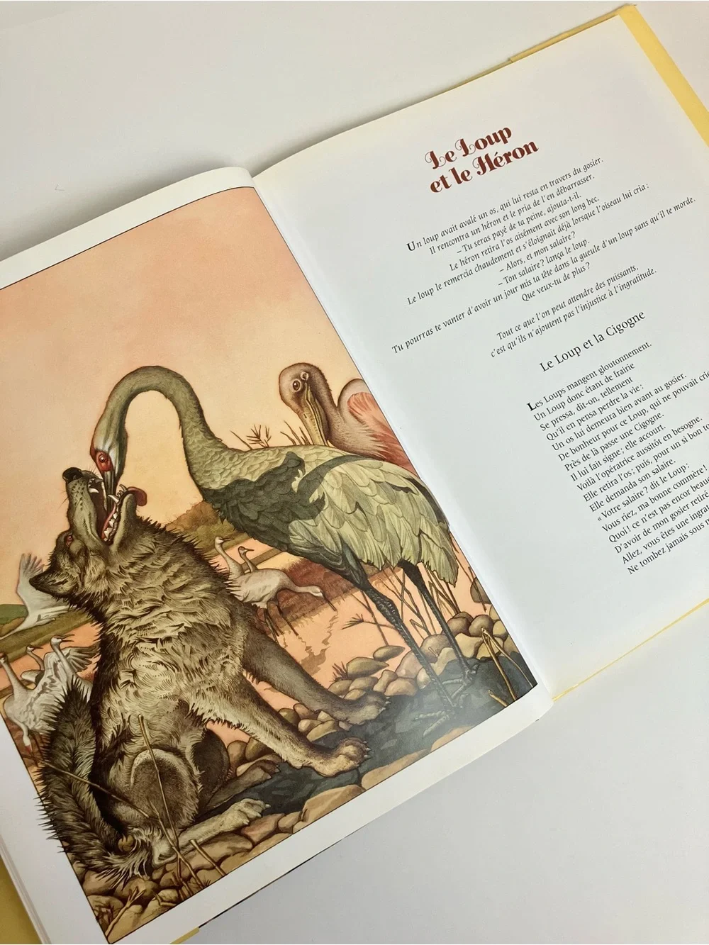 Livre vintage Fables d'Esope et de La Fontaine Charles Santore 1995 Littérature - Picture 7 of 17